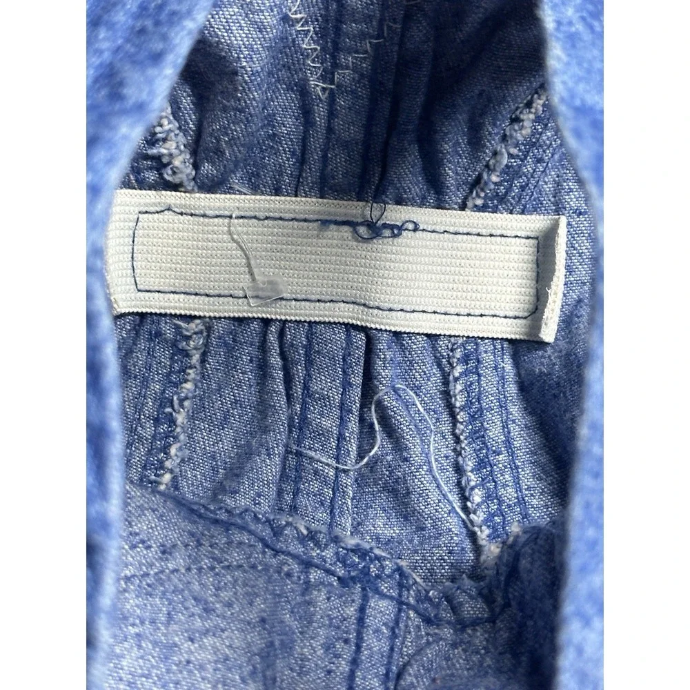 Vintage 80s Oshkosh Bgosh Overalls Denim Osh Kosh Teddy Bear Baseball 3/6 Months